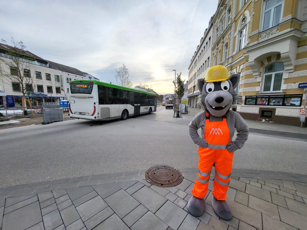 „Wolfi“ am Hauptplatz